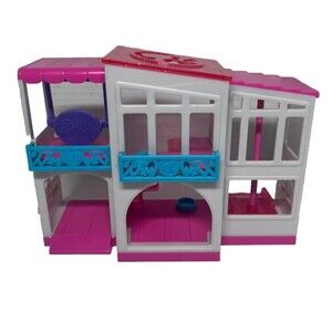 Barbie Pets Dreamhouse 2 Side Playset 6" Mini House Just Play